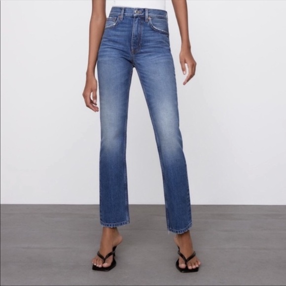 NWT Zara Slim Leg Jeans - Picture 2 of 4